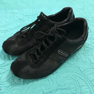 Coach Black Sneakers (Size 8)